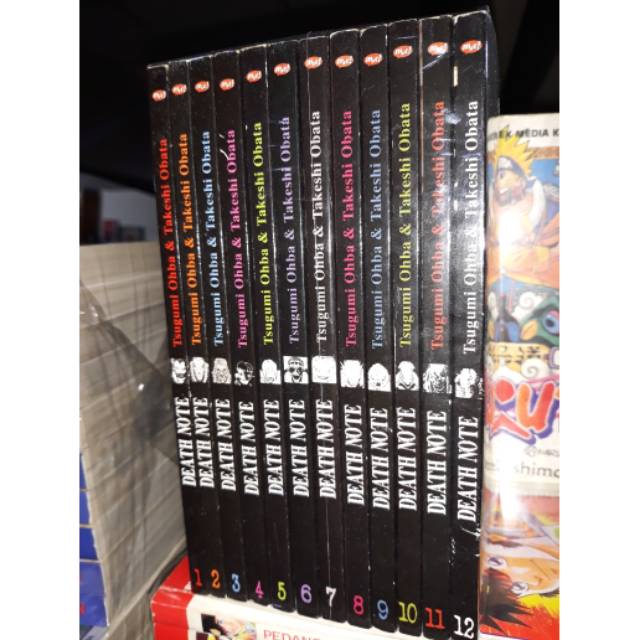 Komik DEATH NOTE 1-12 tamat Tsugumi Ohba