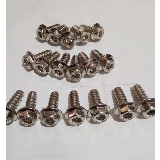 Baut probolt Yamaha krom drat kasar