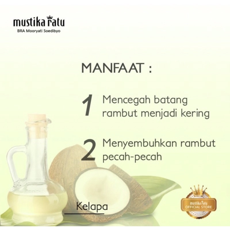 Mustika ratu hair oil cemceman 175 ml ( minyak cemceman rambut )