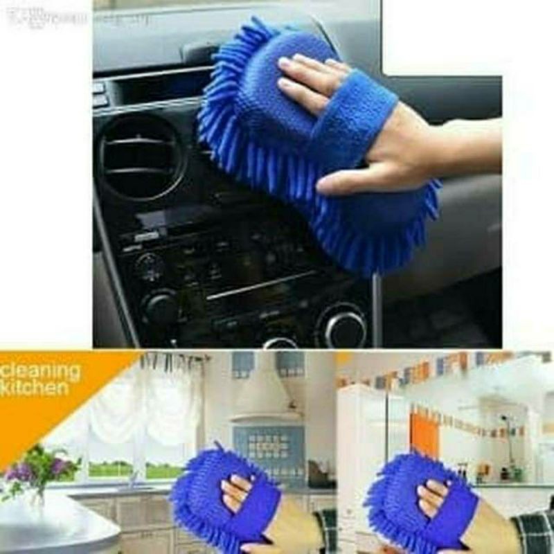 Sponge cuci mobil / Busa cuci mobil / Sponge Cendol Microfiber