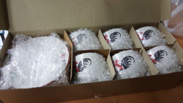 Kedaunghome Tea Set Ayam Jago Lining Red Kpz-05cs/12 Hnp15108