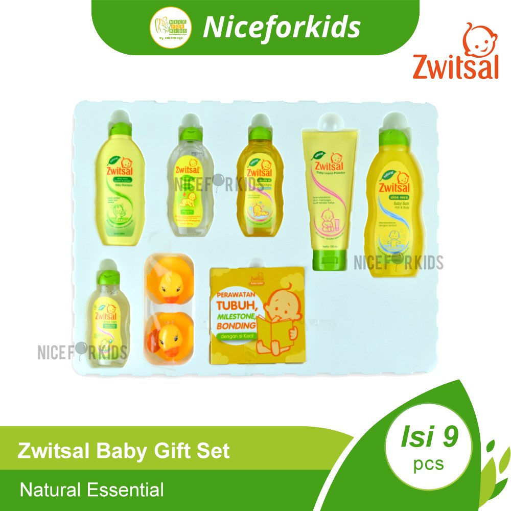 Zwitsal Baby Natural Essential Gift Set / Kado Lahiran