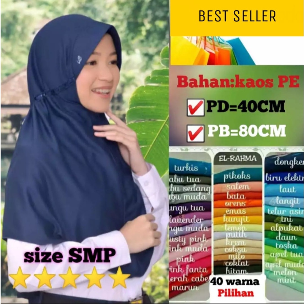 JILBAB SERUT INSTAN SEKOLAH(L)RABBANI KW