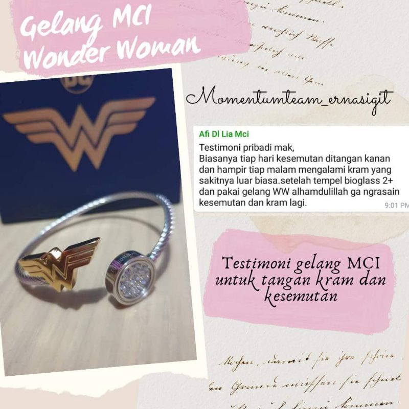 MCI GELANG KESEHATAN ORIGINAL BY MCI