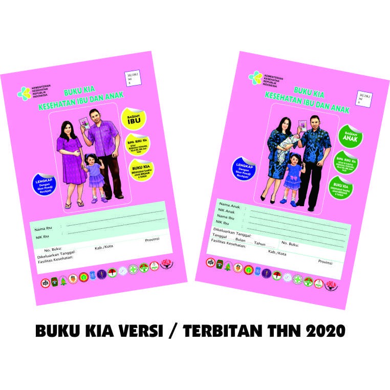 

BUKU KIA versi BARU IBU DAN ANAK- buku KIA terbaru 2020 (Buku Kesehatan Ibu dan Anak)