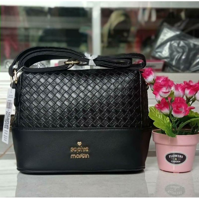 TAS AREDA BLACK SOPHIE MARTIN PARIS PROMO