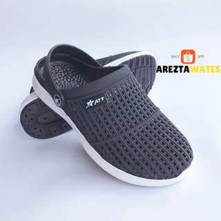  Sandal  selop slip on 37 43 pria dan wanita tali  belakang  