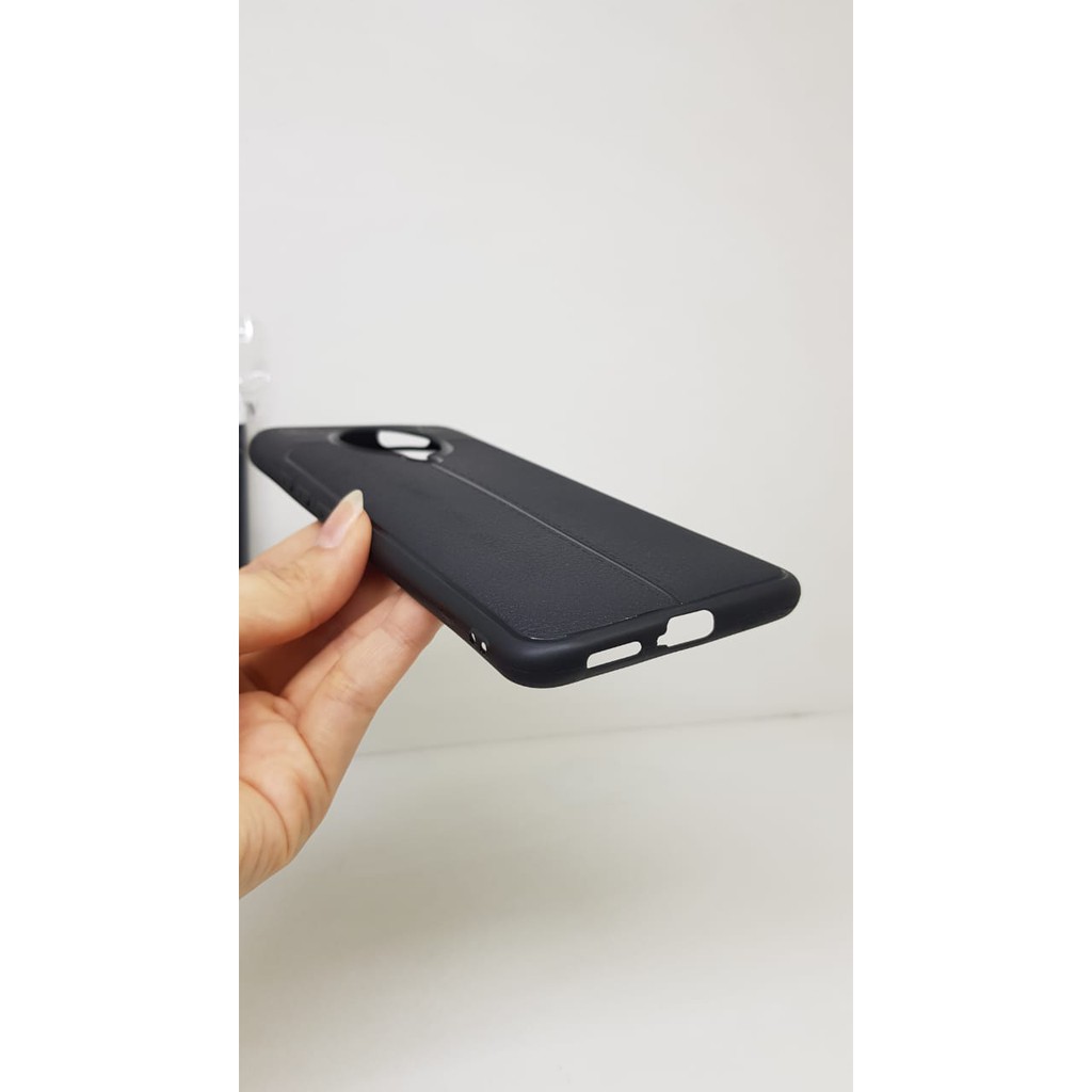 Auto Fokus Xiaomi Poco F2 Pro 6.67 inchi Leather Soft Case Pocophone F2 Pro AUTOFOCUS Motif Kulit Je