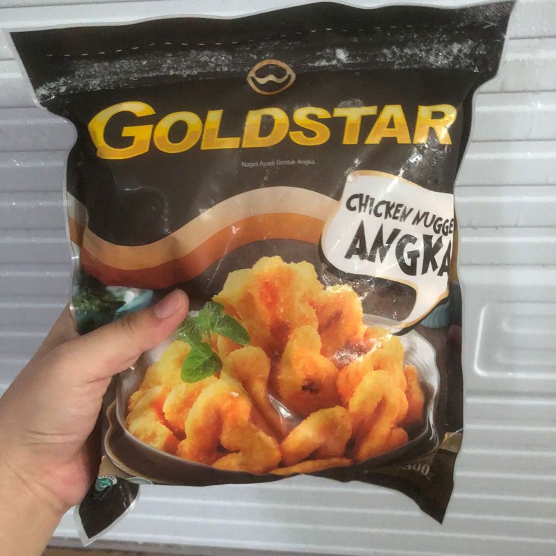 

Goldstar Chicken Nugget Angka 500gr