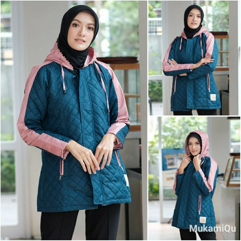 JAKET WANITA PARKA BELLOVA QUILTING PREMIUM / JAKET CEWEK BELOVA MUKAMIQU NEWTAB / PARKAWANITA / JAKETCEWEK