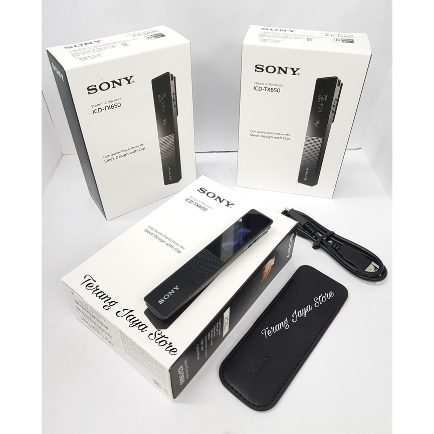 

Voice Recorder Sony ICD-TX650 Perekam Suara