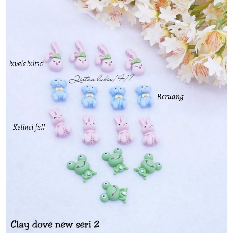 Clay dove pilih motif syuka syuka