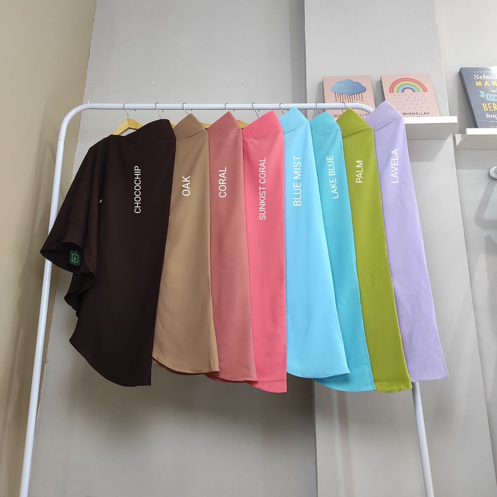 Hijab Anak Syari Helpy Kids Khimar Size M - Khadijah indonesia