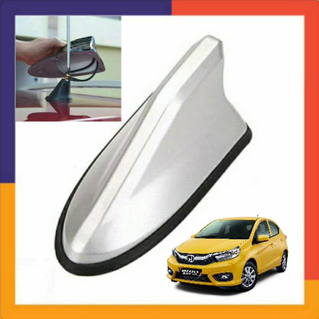 Antena hybrid/Sharkfin sirip hiu mobil Honda Brio