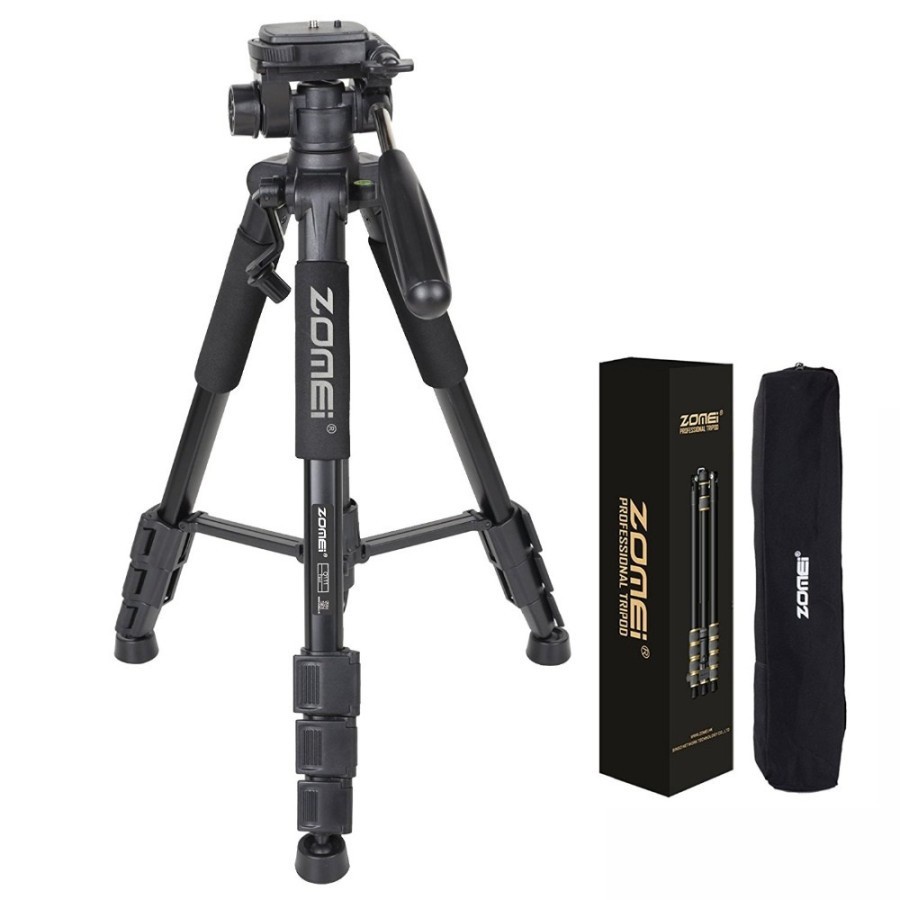 TRIPOD Camera SLR Smartphone Tripod ZOMEI Q111 Pan Head 3 Way