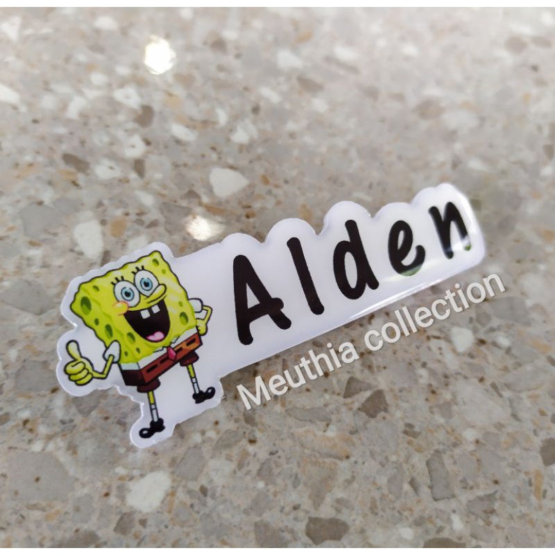 

Nametag Lucu Custom Logo