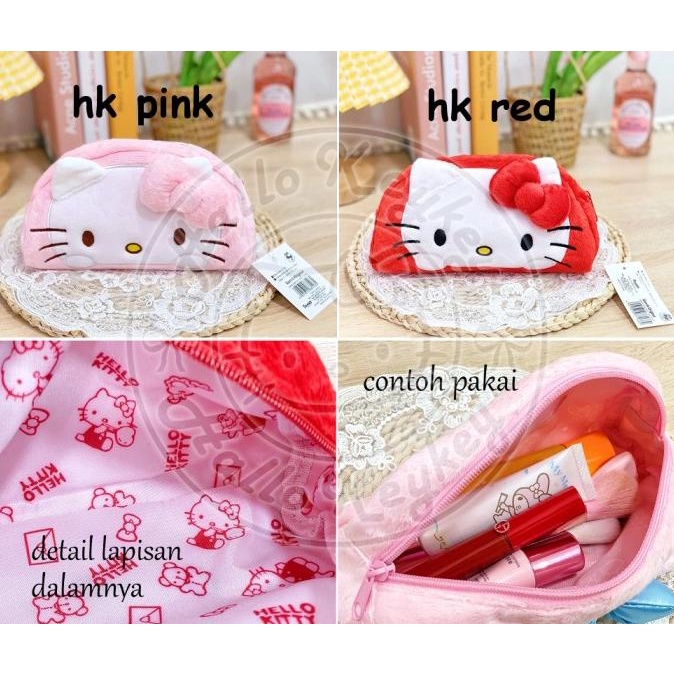 

Tempat Pencil Anak Dompet Tempat Pensil Kosmetik Serbaguna Hello Kitty Original Sanrio