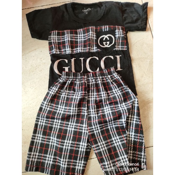 Setelan anak perempuan Gucci black preloved