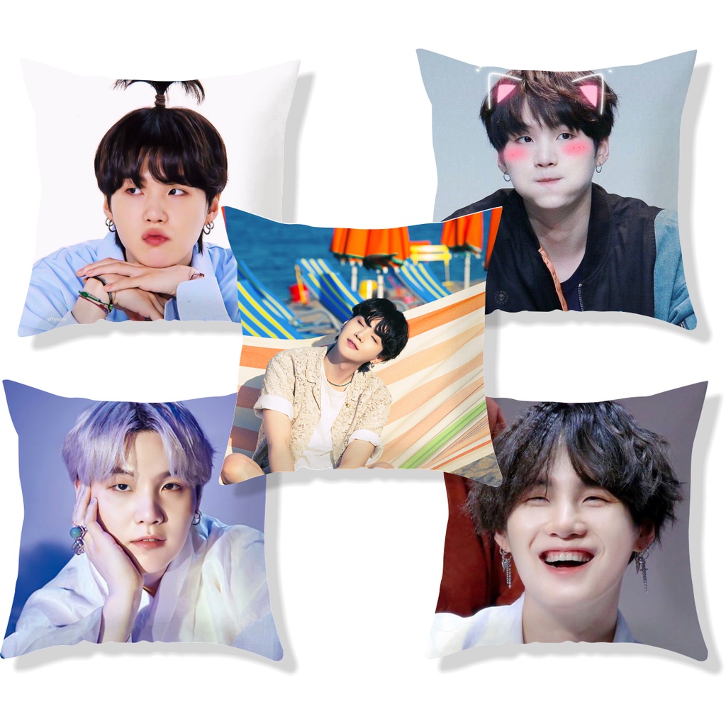 Bantal Suga BTS 30x30 cm Part 1 #SG 001-010/ Bantal Sofa Suga BTS