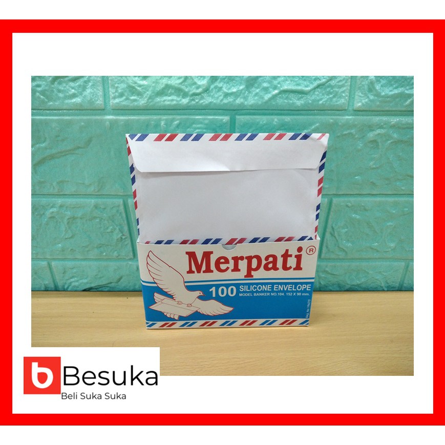 

AMPLOP MERPATI AIR MAIL 104/70 SILICON KIKY