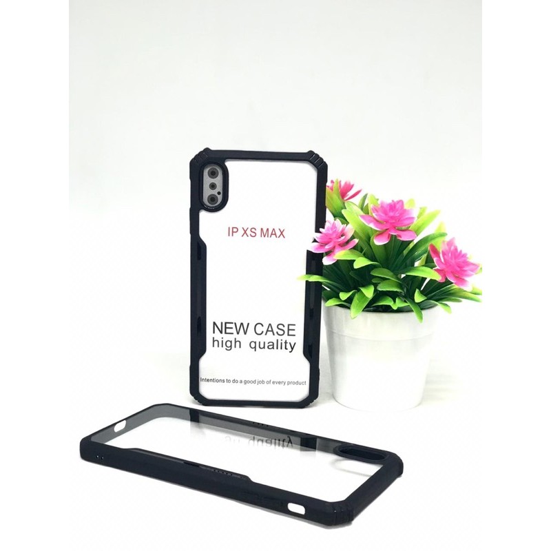 PROMO FUSION CASE BLACK IPHONE 6 7 8 7+ 8+ X XS MAX 11 PRO MAX 12 MINI 12 PRO MAX