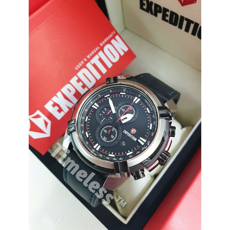 jam tangan pria expedition E 6786 M Silver