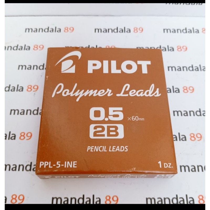 

ISI PENSIL MEKANIK 2B 0.5 mm merk pilot asli