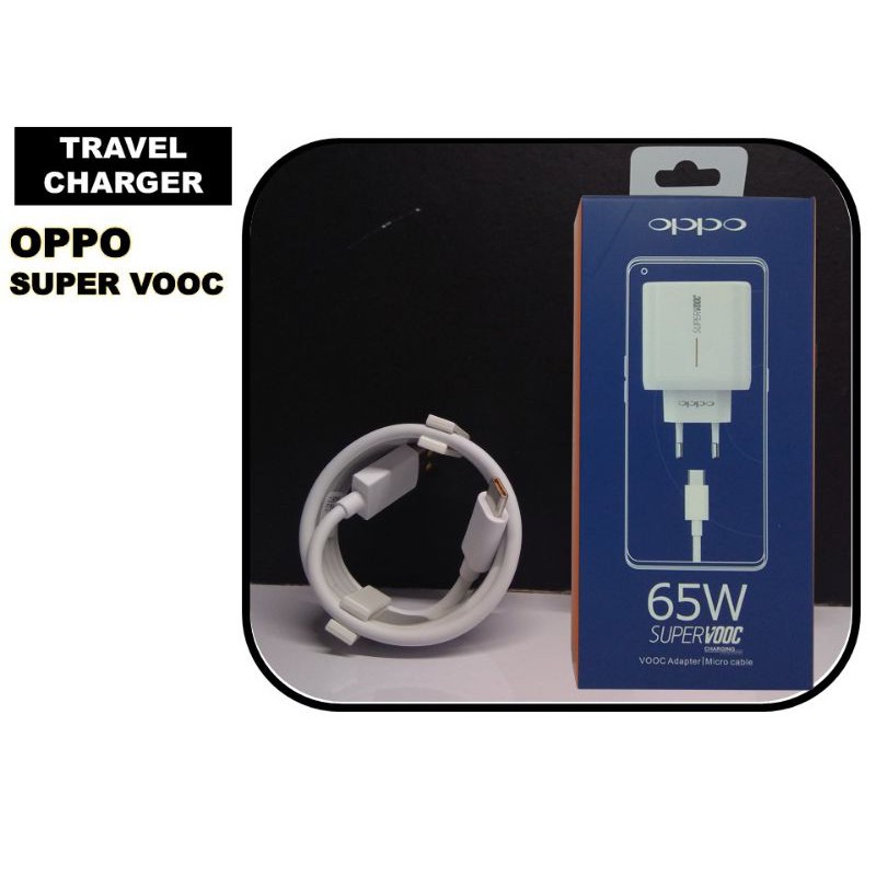 Tc charger Oppo 65watt super vooc original