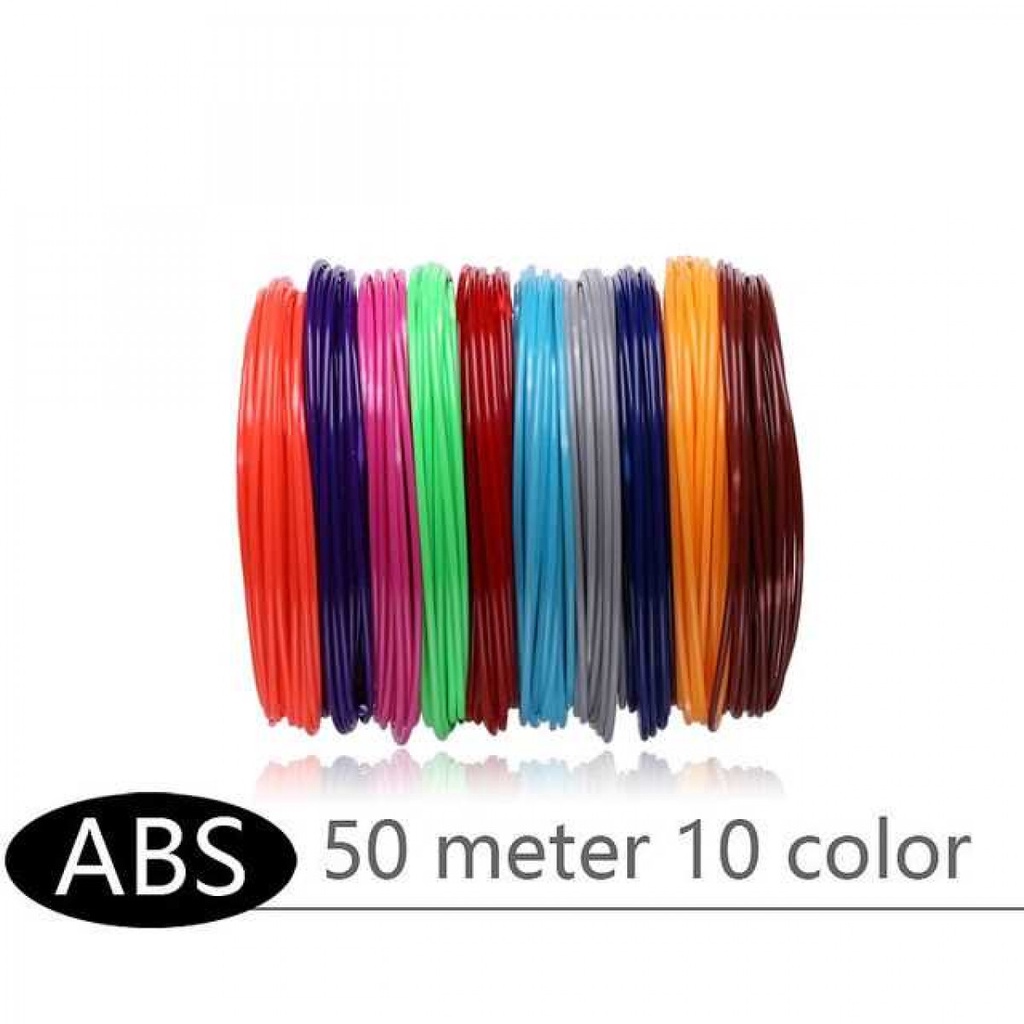 

3D Pen Filaments ABS PLA 1.75mm 10 Colors 5 Meter - AV-200