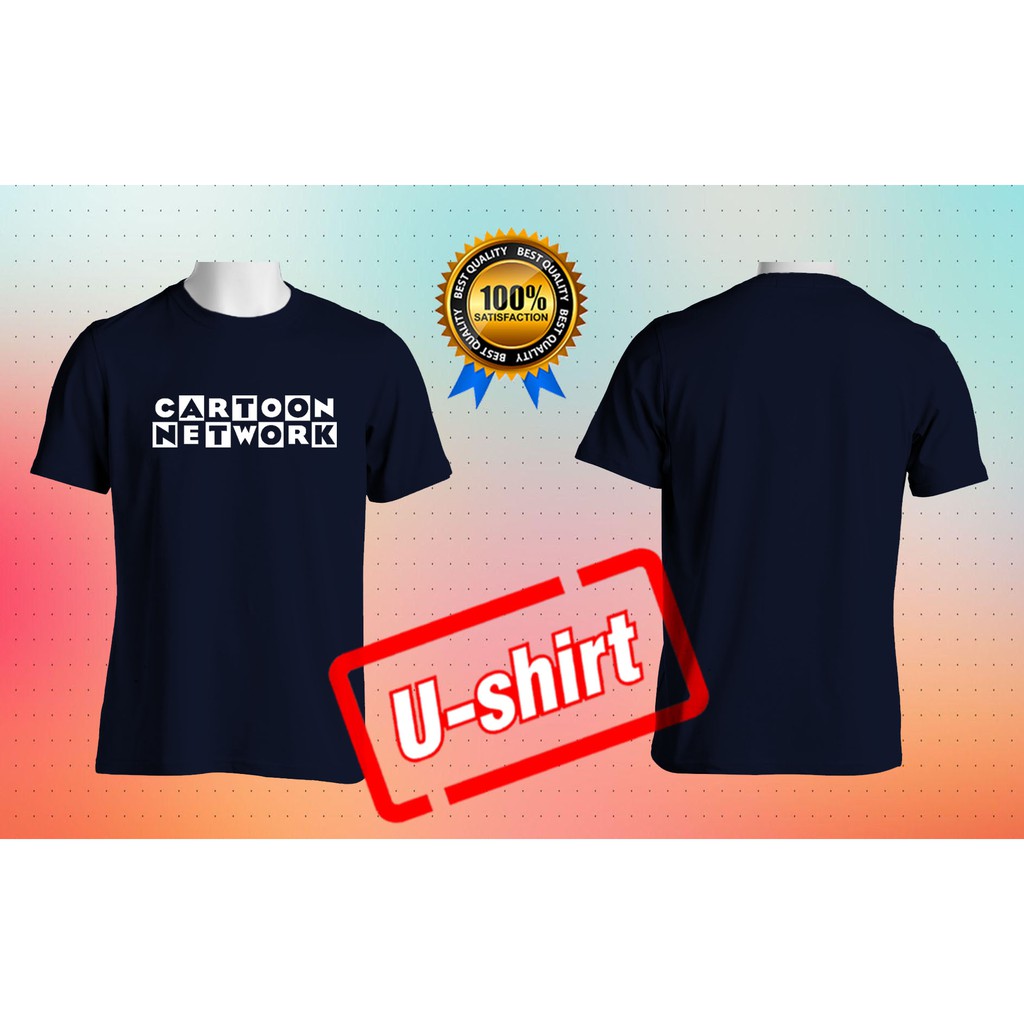 T-SHIRT BAJU KAOS CARTOON NETWORK SIMPLE ELEGANT PRIA&WANITA U-SHIRT
