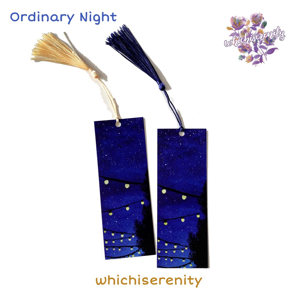 

Art Print Bookmark - Pembatas Buku by whichiserenity 9 Ordinary Night