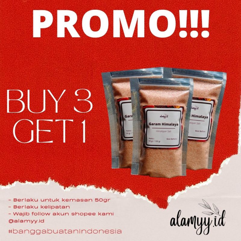 

Garam Diet Garam Himalaya Original Himalayan Salt Bumbu Rempah Bubuk Tabur