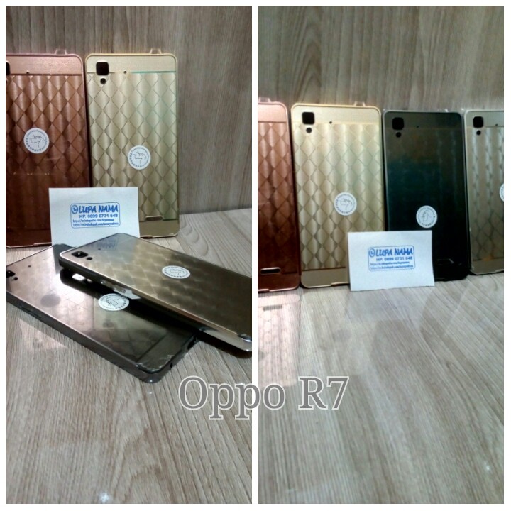 Promo Bumper mirror diamond oppo R7 oppo R7 lite Murah