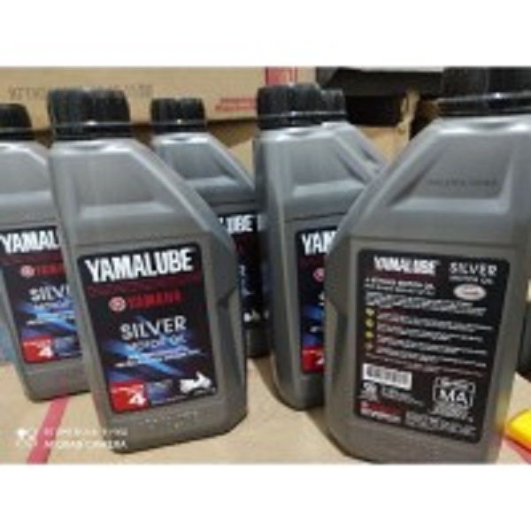 oli yamalube Silver 800ml original / Oli yamalube silver sea 20 w - 40 api jaso ma.. 800 ml / oli motor bebek yamaha / oli yamalube silver 800 ml / oli yamalube silver 0,8 liter