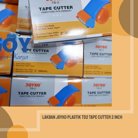 

➵ Dispenser Lakban Joyko Plastik TD2 Tape Cutter 2inch ♘