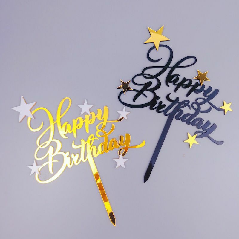 cake topper Happy birthday