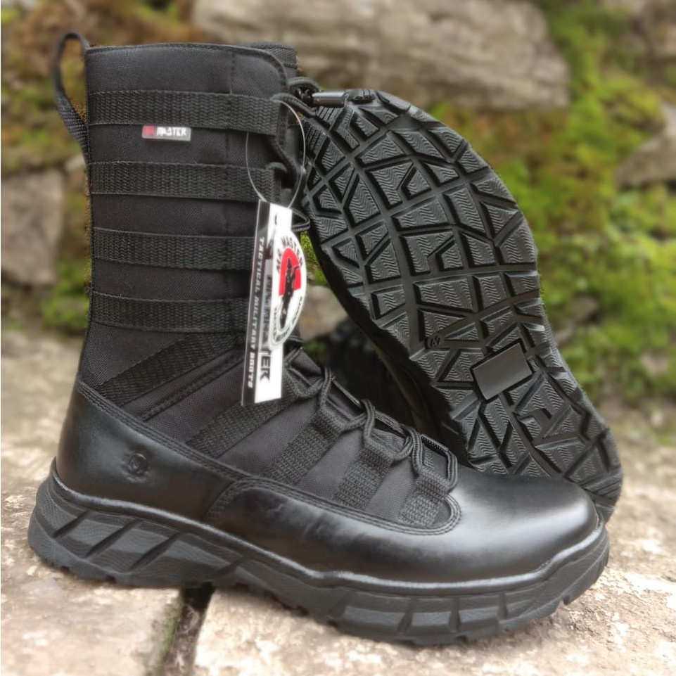 SEPATU PDL NINJA WEBA KULIT SAPI ASLI MR MASTER SEPATU PDL DINAS LAPANGAN TNI POLRI SECURITY SATPAM