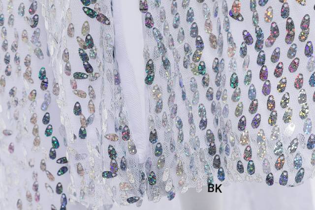 DRESS FROZEN 2 ELSA LENGAN PANJANG BLINK SEQUIN PUTIH / GAUN PRINCESS ANAK / DRES PESTA / LONG DRESS