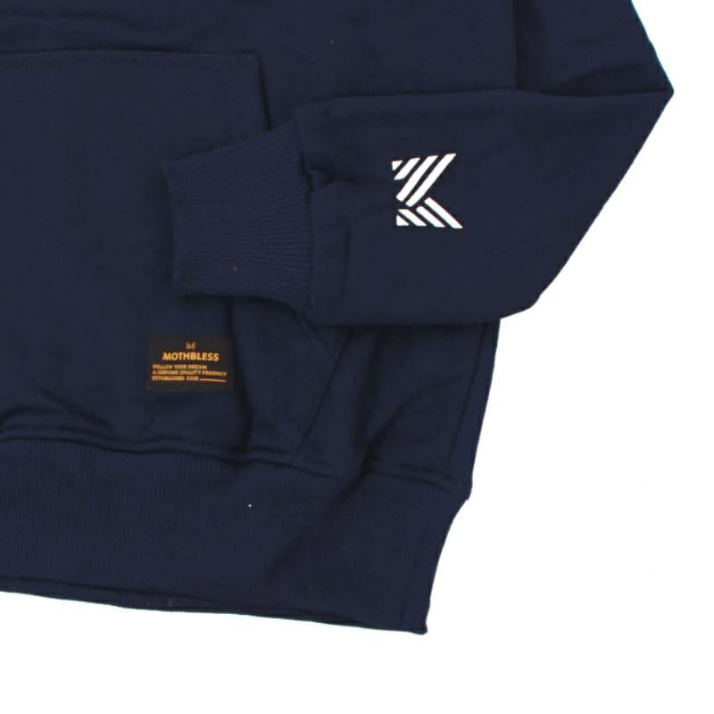 Hoodie Mothbless Genial Premium green Navy