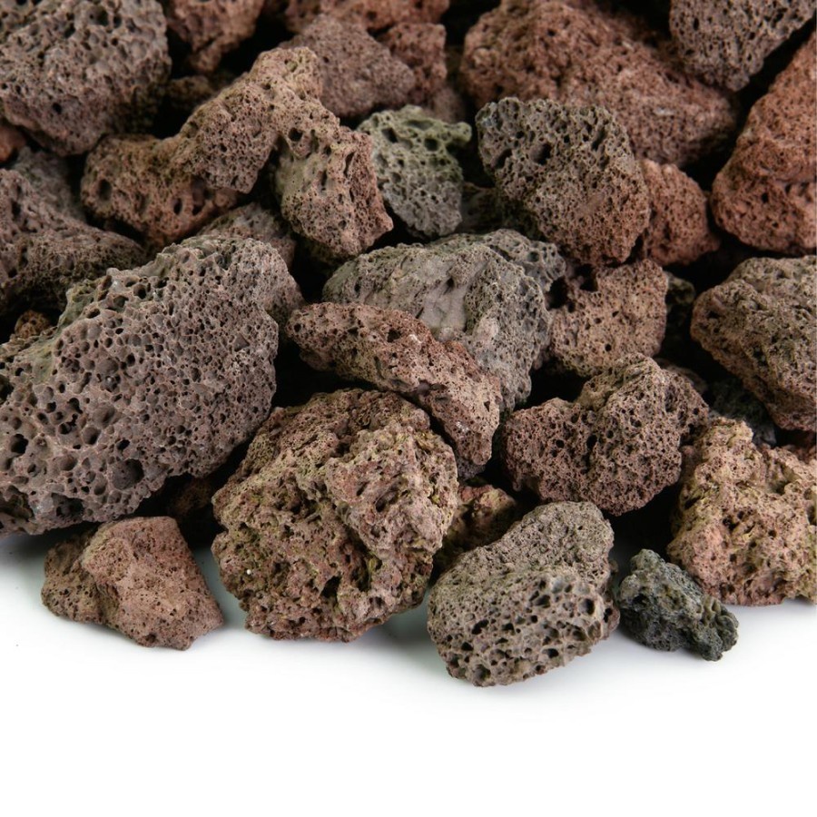 BATU LAVA ROCK 1KG LAVAROK BATU LAVA MEDIA FILTER AQUARIUM