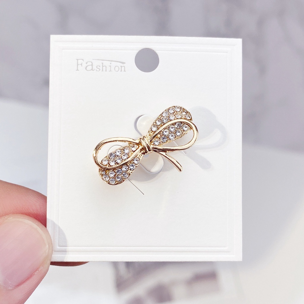 Baru Berlian Imitasi Opal Ikatan Simpul High-end Kecil Bros Lucu Berlian Imitasi Halus Bunga Matahari Lebah Mutiara Kecil Bros Pin (7 gaya dapat dipilih)-7#