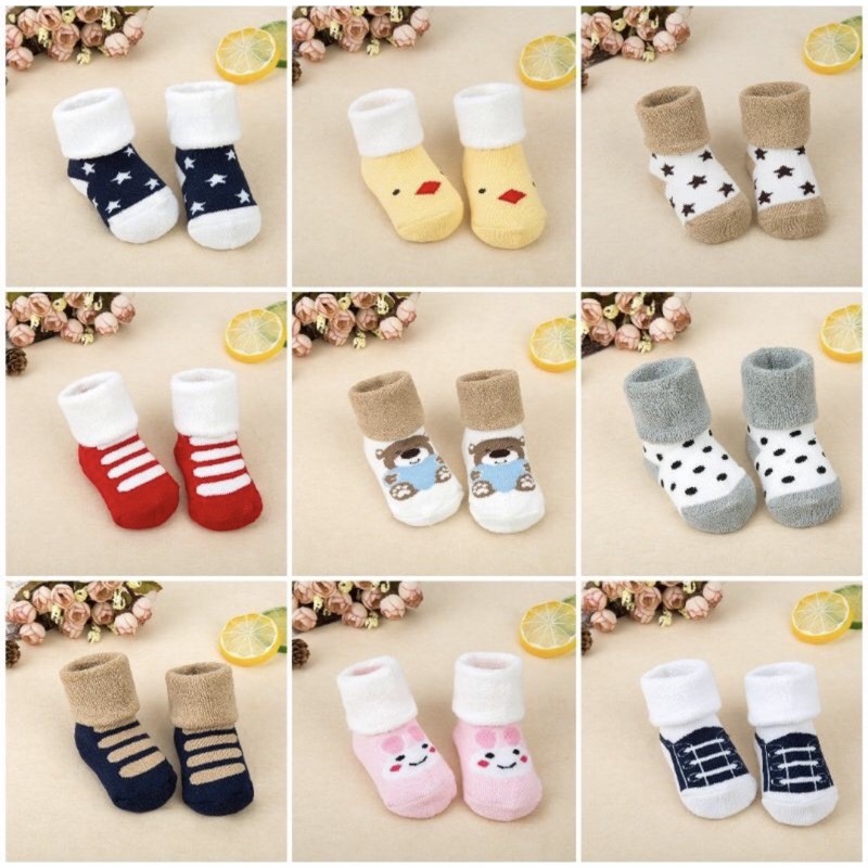 Kaos kaki bayi fashion model lipat baby korean style socks