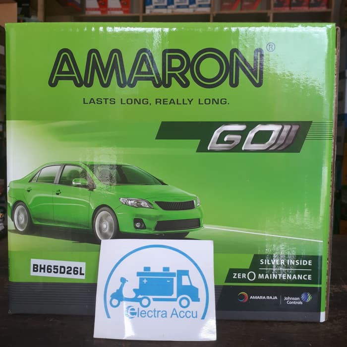 "Aki Mobil Hyundai Trajet NS70L / 65D26L Amaron Aki Kering"