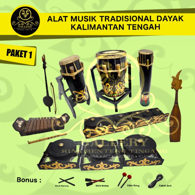 Jual Alat Musik Tradisional Dayak Shopee Indonesia