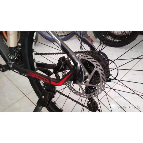 SEPEDA GUNUNG MTB PACIFIC TURANZA ALLOY HYDROULIC 24SPEED FORK LOCKOUT SPORTY