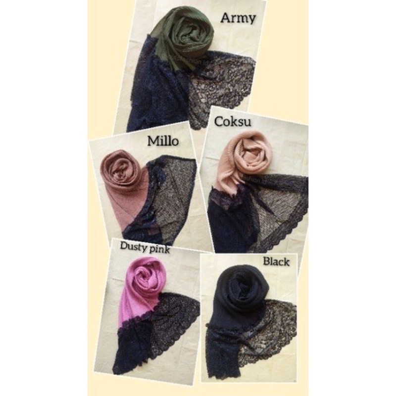 PLISKET RENDA ALA SELLA SAUQI/FASHION TERBARU