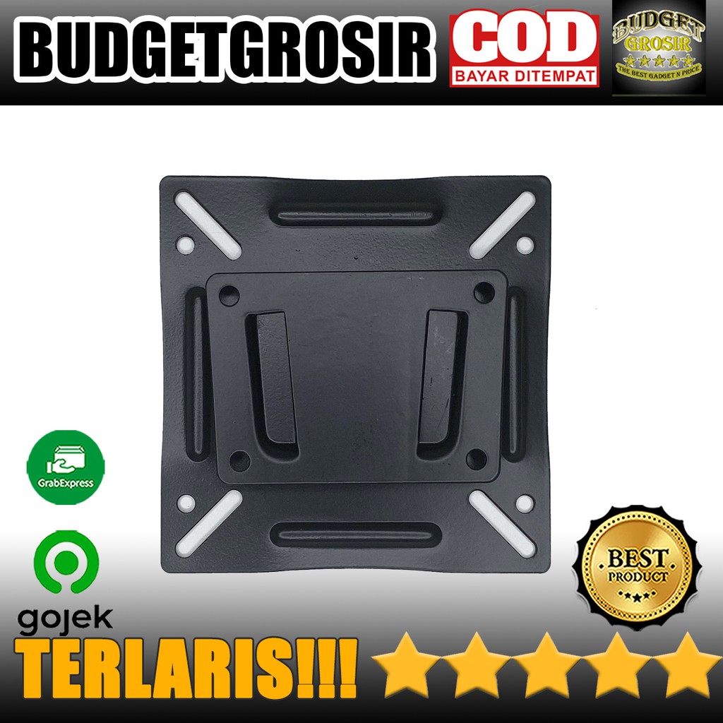 TV Bracket Metal 75 x 75 Pitch untuk 14-22 Inch Monitor &amp; TV