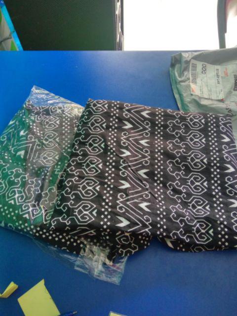 Batik Dolby Dolbi Dobby Doby Tenun Sutra Tulis Katun Atbm Baron Atasan Batik Wanita Sogan