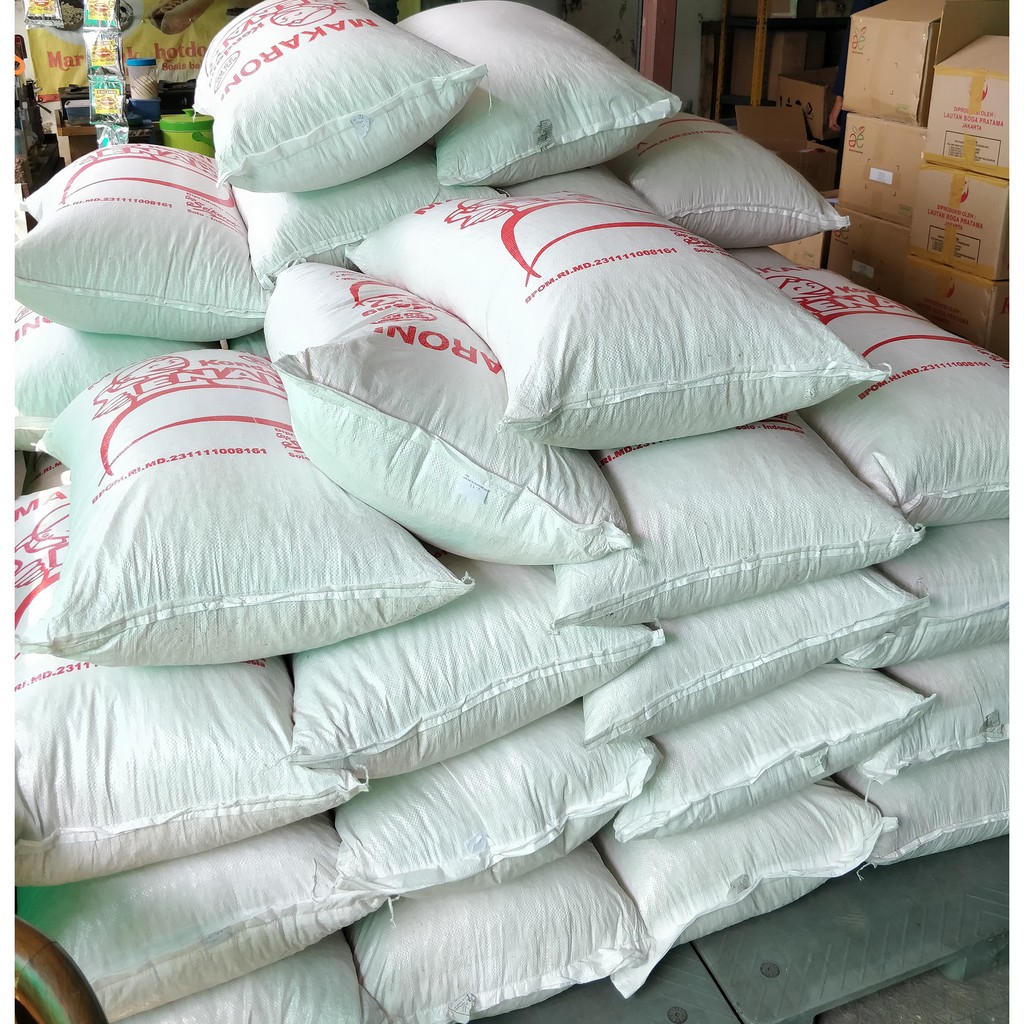 

Makaroni mentah kondang enak 25 KG KHUSUS CARGO