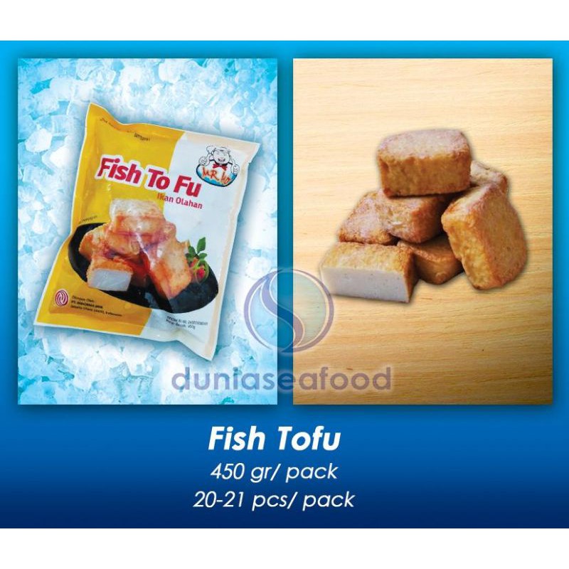 

Fish Tofu 450 gram/pack 20-21 pcs/pack